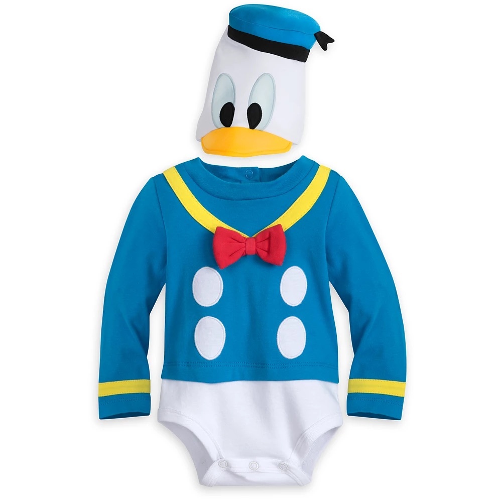 NWOT Disney Baby Donald Duck Outfit Costume 12-18
